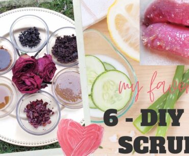 6 DIY LIP SCRUBS | Homemade Lockdown DIYs | Honey | Cinnamon | Chocolate | Vitamin E | Coffee | Rose