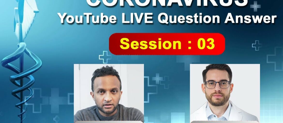 Coronavirus Live Question Answer - Dr. Yo (Anesthesiologist) & Dr. Mike Hansen (Pulmonologist)