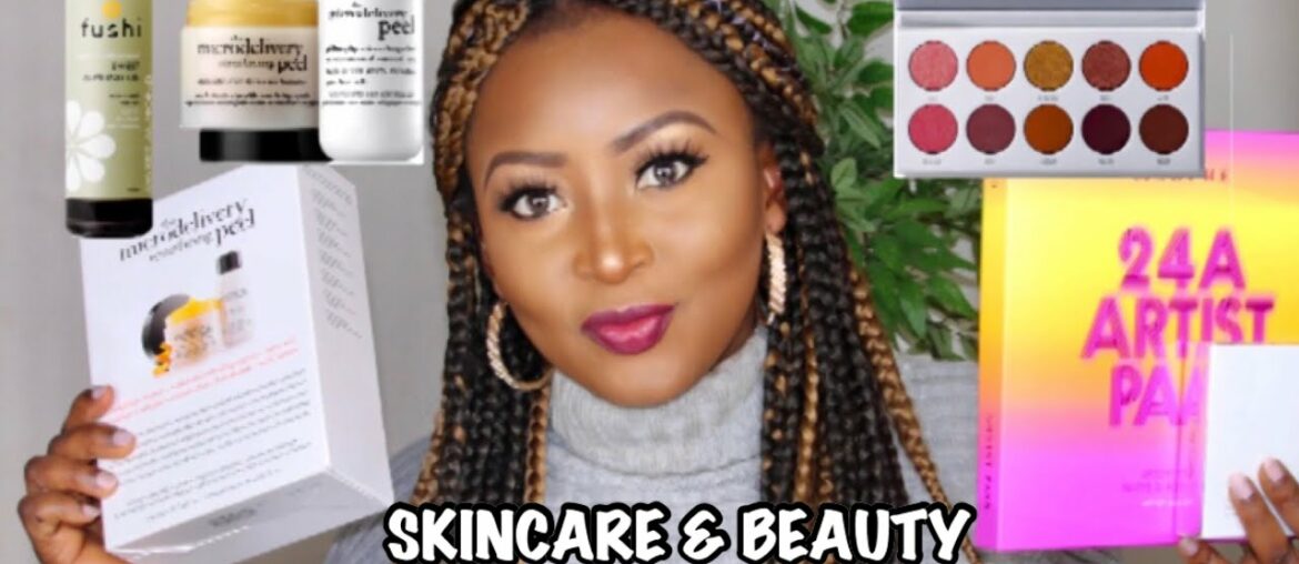 MINI SKINCARE AND BEAUTY HAUL || Philosophy Microdelivery Peel || Morphe || Estee Lauder || Jason