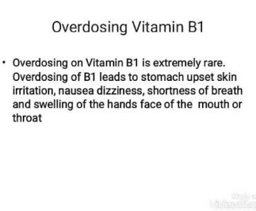 Nutrition lesson 9 (Vitamin B Complex) "
