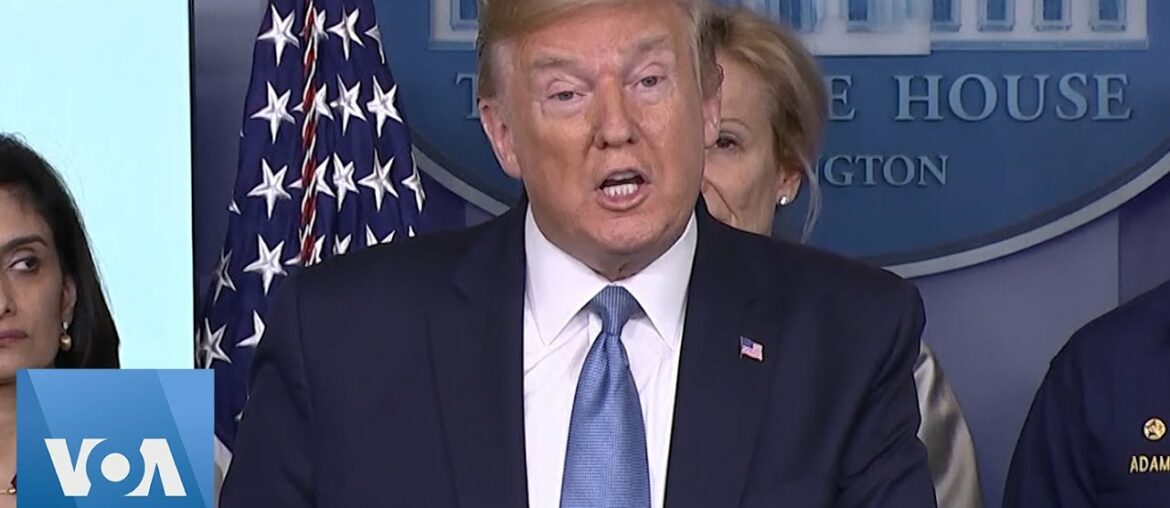 US President Trump Discusses COVID-19 Vaccine at Press Conference