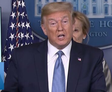 US President Trump Discusses COVID-19 Vaccine at Press Conference