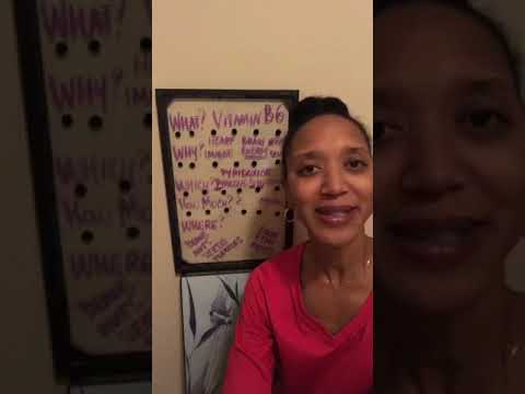 Vitamin B-6 in a Minute | #WOW