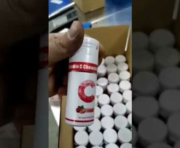 Vitamin C chewable tablet