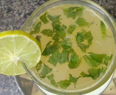 Vitamin 'C' Immunity  drink // yummy yummy Sweet lime mint punch //