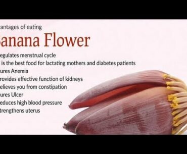 Banana flower(wild) recipe || It’s Nutritional value  and health benefits || Bodo dish