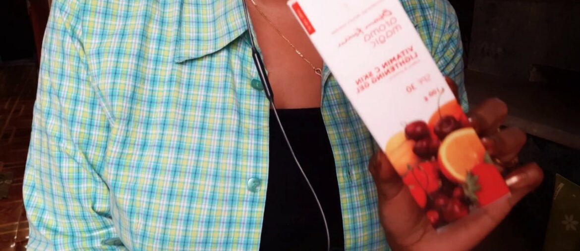 Vitamin C  skin lightening gel