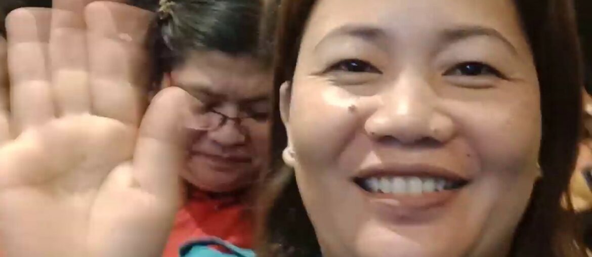 Esther Zara - attending Dr. Rogelio Salindong Wellness Vitamin-C can SAVE cancer patient.