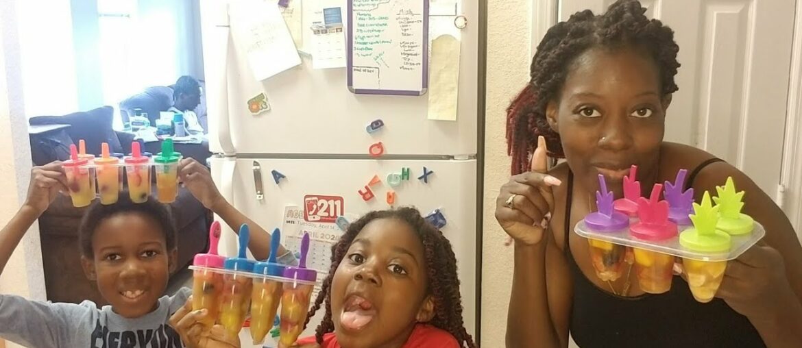 Do It Yourself Organic Vitamin C & Antioxidant Popsicles