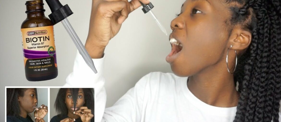 Liquid Biotin for Rapid Hair Growth! My RESULTS + EXPERIENCE after 30 DAYS!