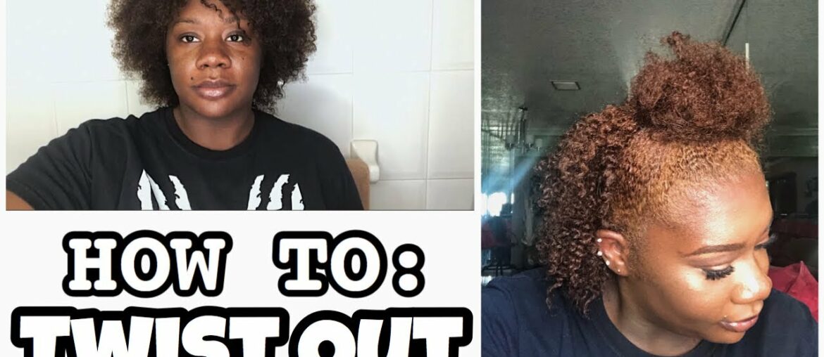 TWIST OUT ON SHORT/MEDIUM NATURAL HAIR