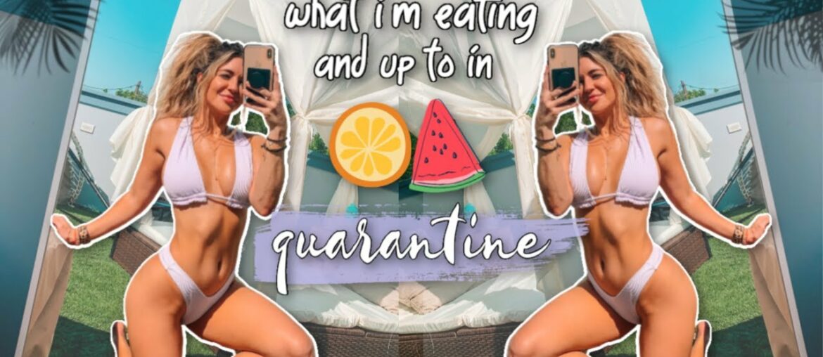 what I'm eating and doing in quarantine *grocery haul and more* *reupload*