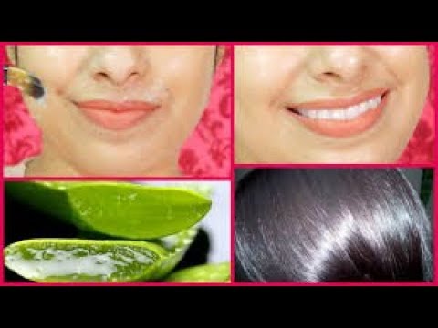 Aloe vera for Glowing skin & Hair growth || Aloe vera Beauty benefits