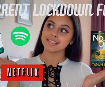 MY CURRENT QUARANTINE FAVOURITES | Things getting me through LOCKDOWN! #favs