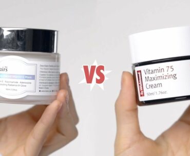 The Best Vitamin E Cream Comparison | Vitamin E Mask VS Vitamin 75 Maximizing Cream