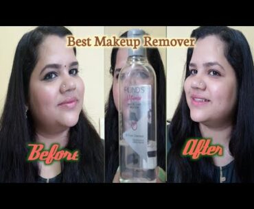 Ponds Vitamin Micellar Water - Charcoal D-Toxx | Best Makeup Remover | Review & Demo| #shapesnshades