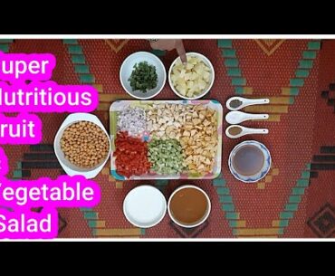 How to make Best Fruit and Vegetable Salad Rich in Vitamins and Minerals
