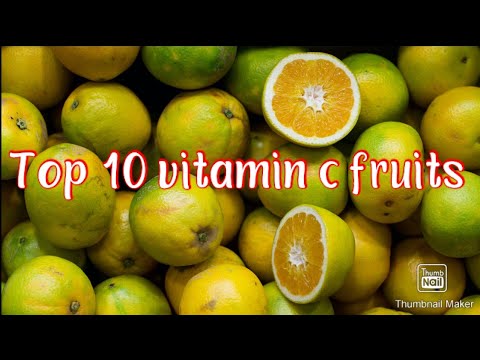 Top 10 Foods Rich in Vitamin C  .