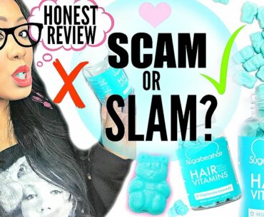 I Tested the Kardashians' Hair Vitamins! Sugar Bear Hair Vitamins Review + HONEST Results |