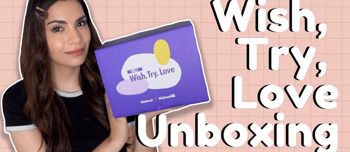 Wishtrend's WTL Step by Step Acne Self Care Unboxing!