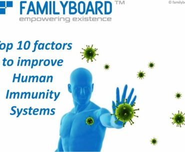 Top 10 factors to improve Human Immunity Systems | Keep COVID-19 @ bay
