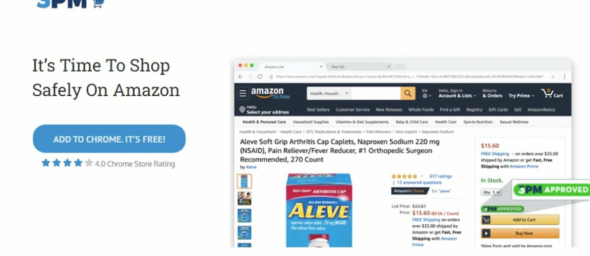 3PM Shop: Buying Vitamins on Amazon