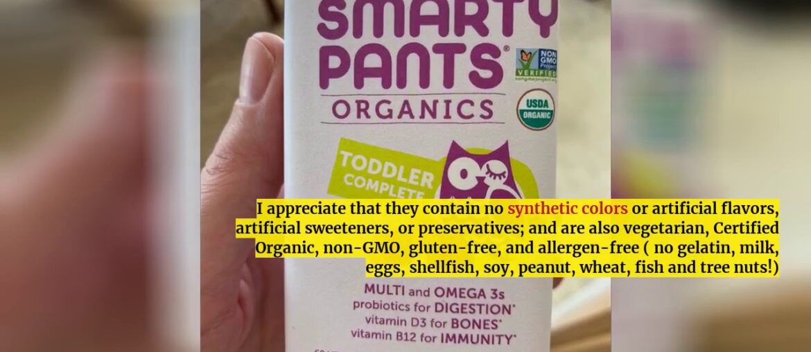 Best reviewed! Daily Organic Gummy Kids Multivitamin: Probiotic, Vitamin C, D3 & Zinc for Immun...