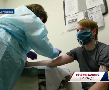 University of Maryland gives first patient dose of experimental coronavirus vaccine