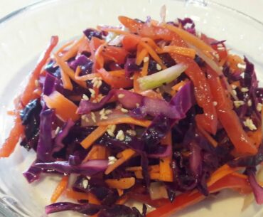 Vitamin C rich cabbage...#purplecabbagesalad #salad #richinvitc