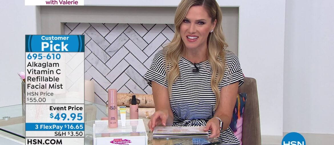 Alkaglam Vitamin C Refillable Facial Mist