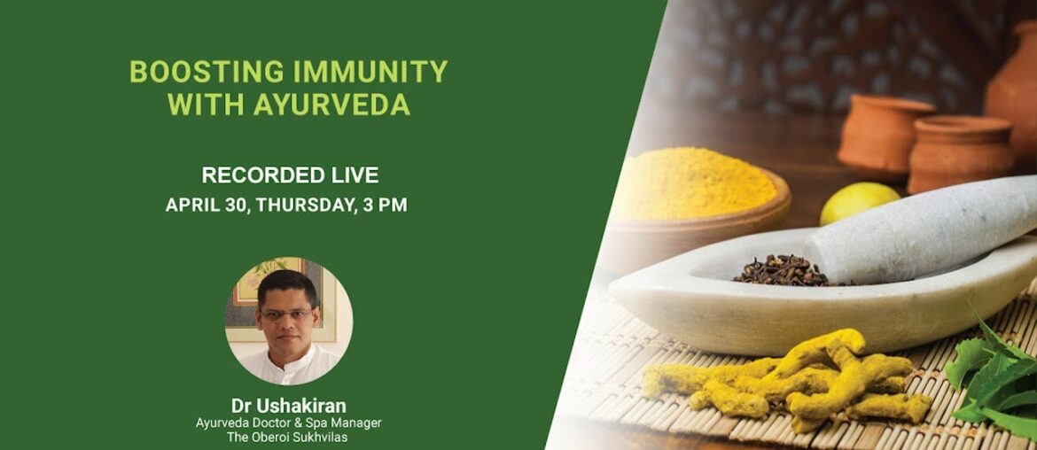 Coronavirus: How to boost immunity with Ayurveda | ETPanache Webinar