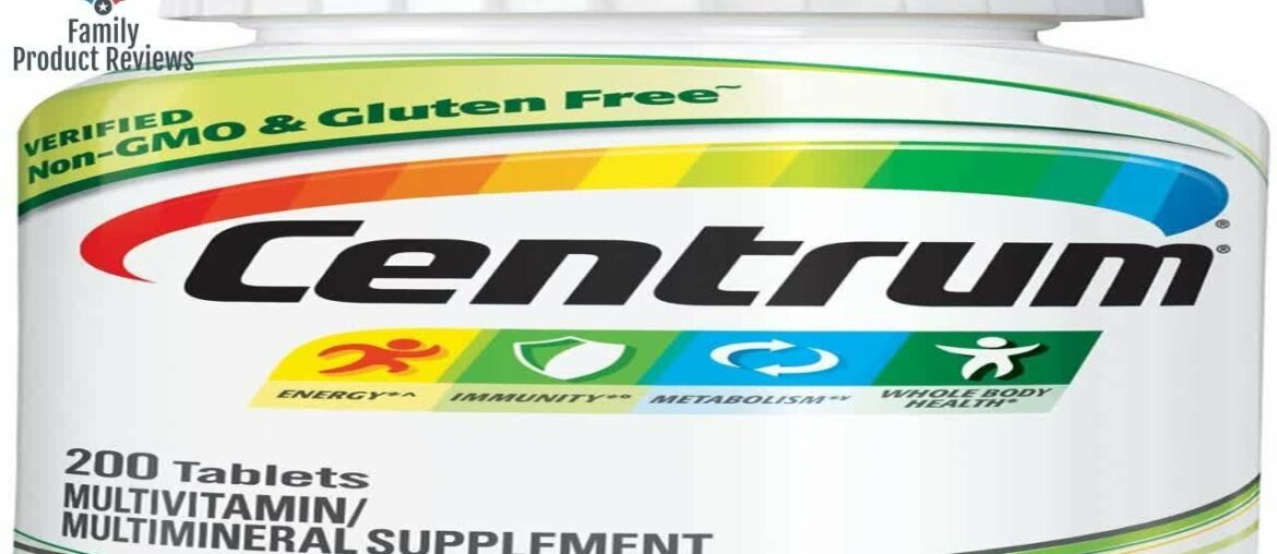 Centrum Adult 200 count Multivitamin / Multimineral Supplement Tablet Vitamin D3