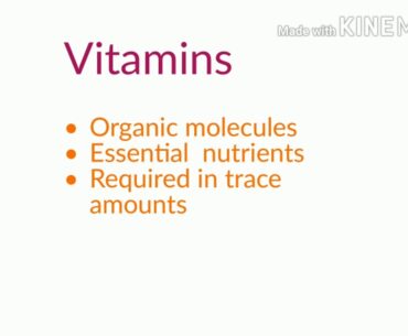 Learn  basics of Vitamins, it's types based on solubility, also learn their Scientific Names