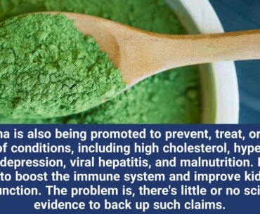 Is spirulina good for you? Spirulina: Nutrition Facts & Health Benefits
