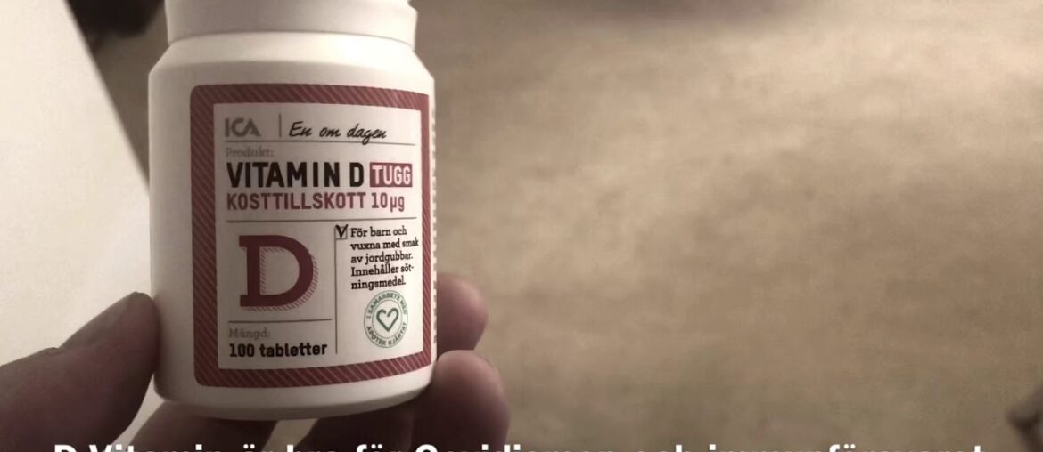 Vitamin D för Covidismen och Immunförsvaret