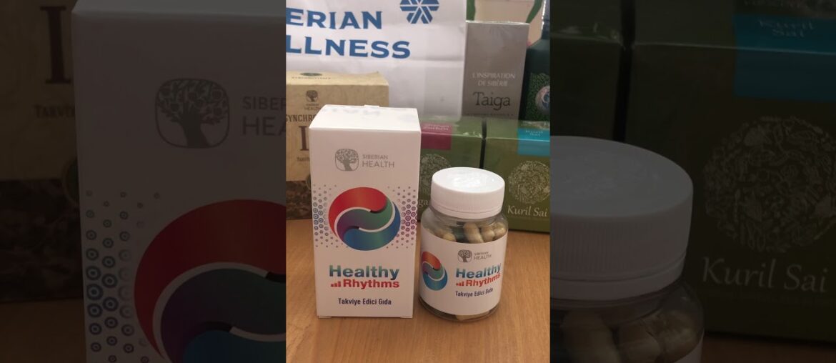 Siberian Wellness - Healthy Rhythms (Sağlık Ritimleri) Takviye Edici Gıda