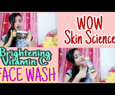 Best Face Wash for All Skin Type || WOW Vitamin C Face Wash || 100% True review 👍