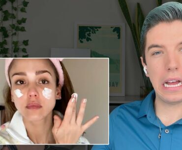 Specialist Reacts to Jessica Alba's Skin Care Routine