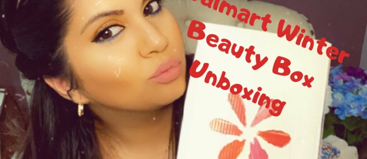 Walmart Winter Beauty Box Unboxing