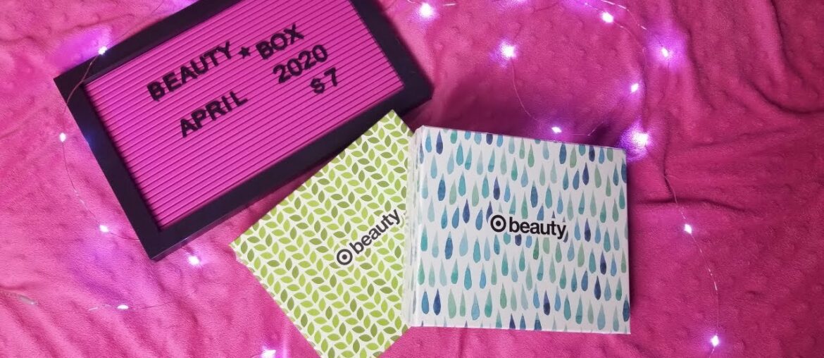 Target Beauty Box (April 2020)