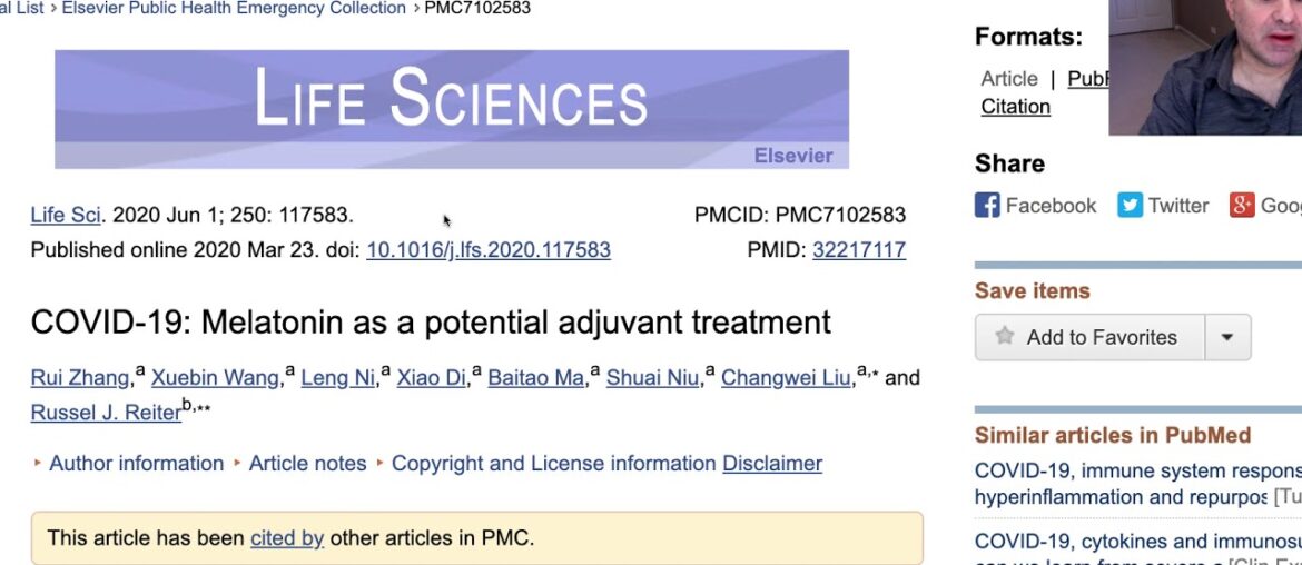 High Dose Vitamin C and Melatonin for Coronavirus  Infection (COVID-19): The Evidence