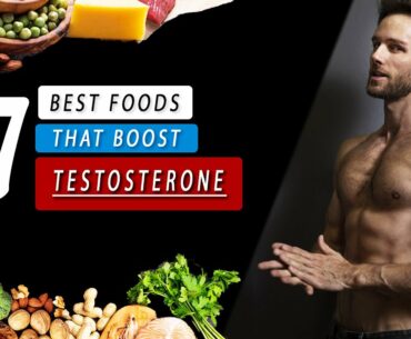 7 BEST FOOD to increase TESTOSTERONE level naturally