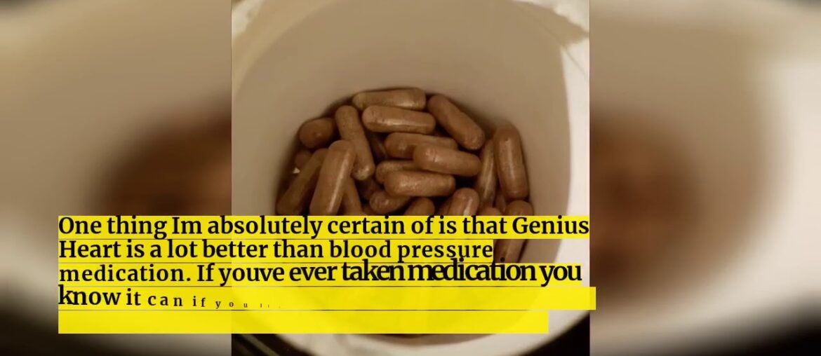 [Buying Guide] - Genius Heart & Cardiovascular Health Supplement – Cholesterol Lowering Vein &...
