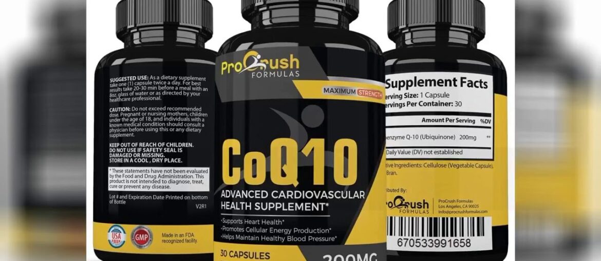 [Buying Guide] - CoQ10 Vitamin Supplement- Maximum Strength 100% Coenzyme Q10 with Ubiquinone f...