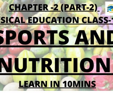 SPORTS AND NUTRITION(PART 2) /meaning of micro nutrients