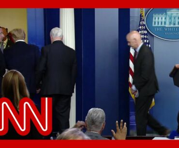 Donald Trump abruptly ends Covid-19 task force briefing