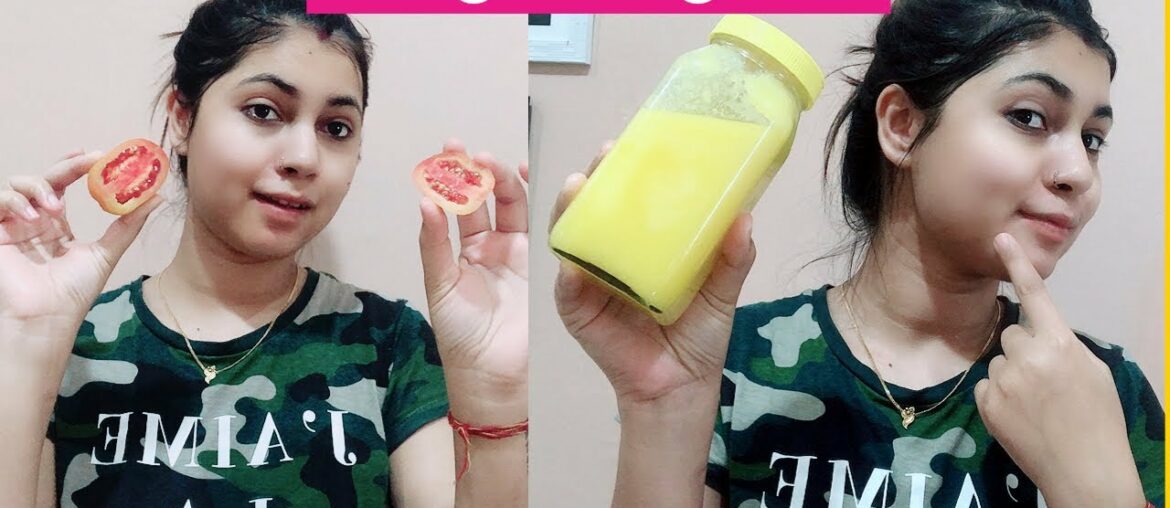 Lockdown Natural Skincare routine ! Remove dark spots, pigmentation !get glowing skin,