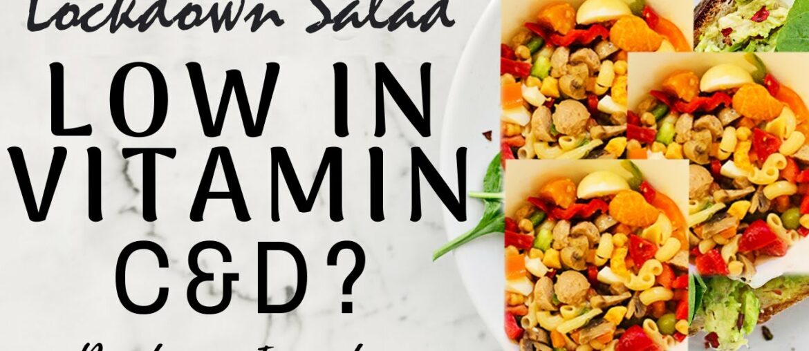 Lockdown Salad to Boost your Immune System | Rich in Vitamin C & D