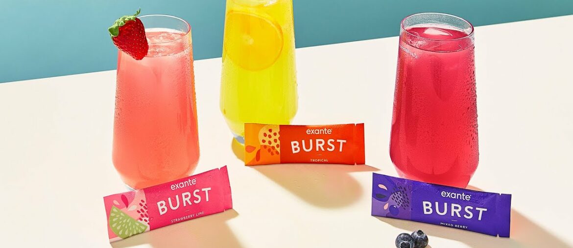 Introducing exante BURST | The Multivitamin Energy Drink