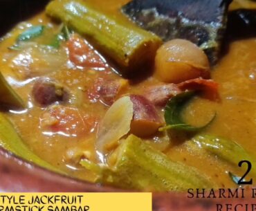 முருங்கைக்காய் பலா கொட்டை சாம்பார்|Increase Immunity |ചക്കക്കുരു സാമ്പാർ| | Sharmi Renu's Recipes